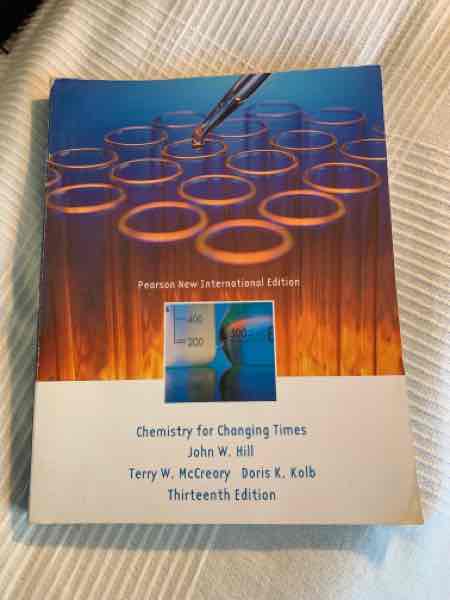 Chemistry for Changing Times