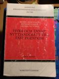 Hyra och annan nyttjanderätt till fast egendom
