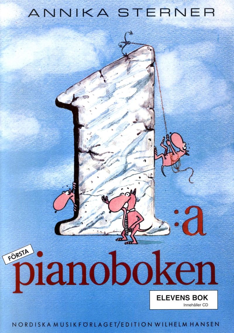 Första Pianoboken inkl cd