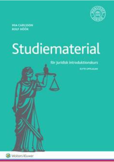 Studiematerial för Juridisk introduktionskurs