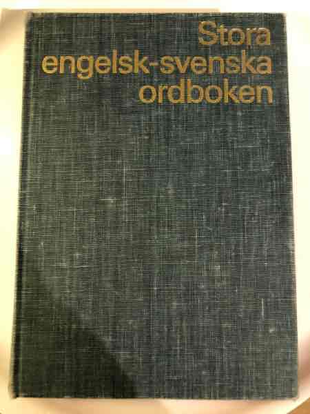 Stora engelsk-svenska ordboken