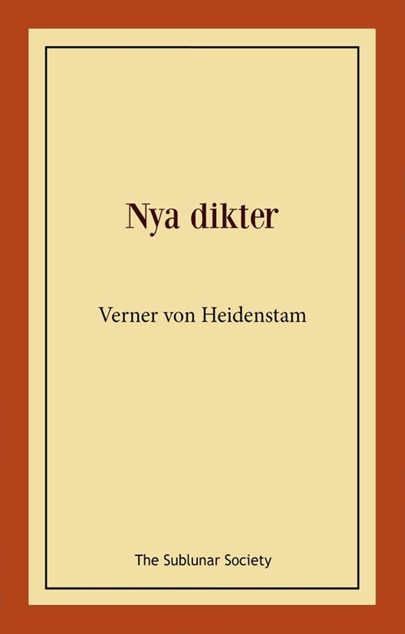 Nya dikter