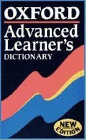 Oxford Advanced Learners Dictionary 5th ed