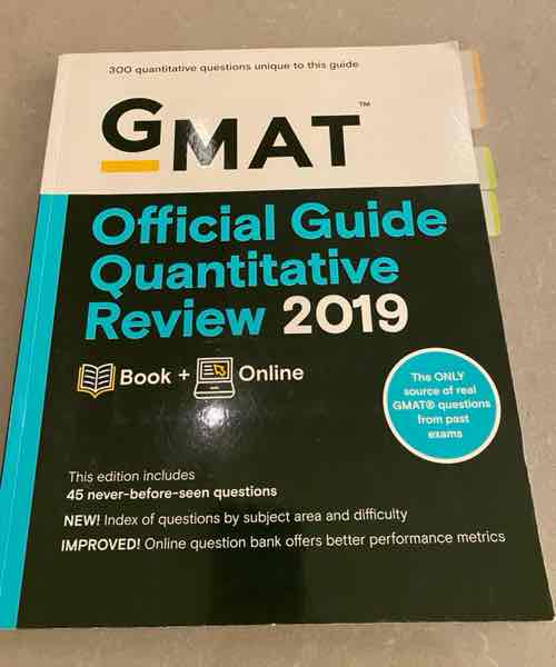 GMAT Official Guide Quantitative Review 2019