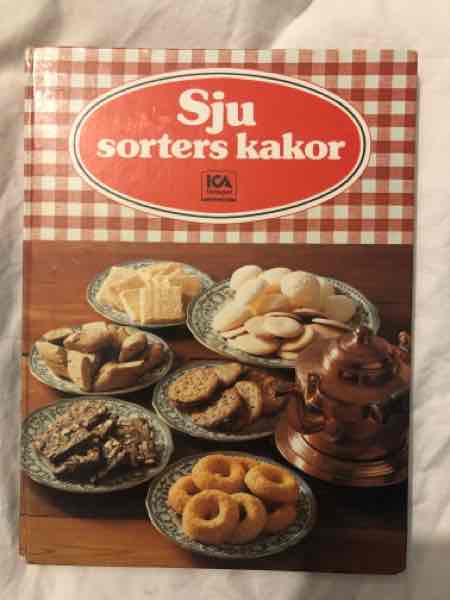 Sju sorters kakor