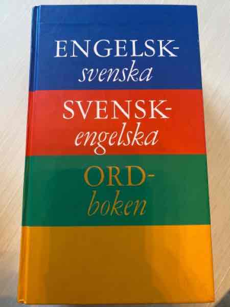 Engelsk-svenska svensk-engelska ordboken