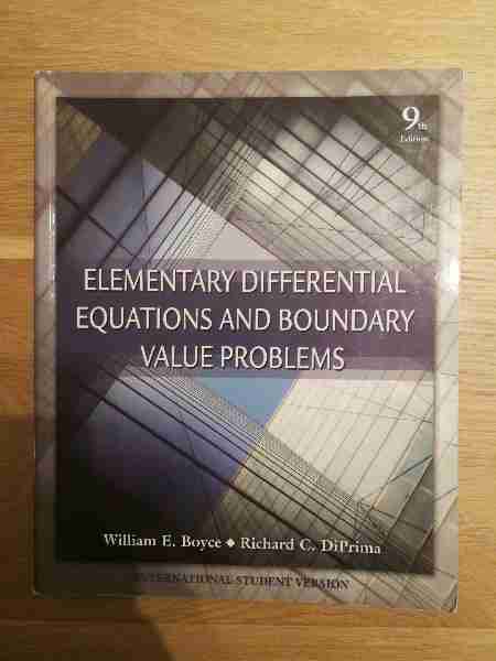 Elementary differential equations and boundary value problems 