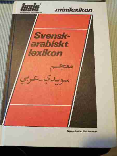 Svensk-arabiskt lexikon