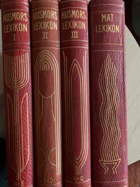 Husmorslexikon 1-3 samt matlexikon