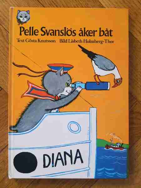Pelle Svanslös åker båt