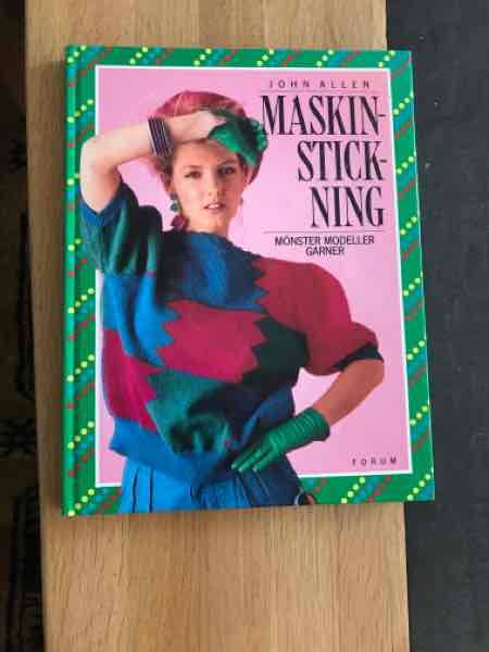 Maskinstickning