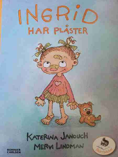 Ingrid har plåster
