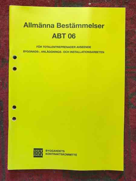 Allmänna Bestämmelser 