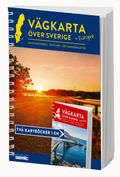 Vägkarta över Sverige och Europa