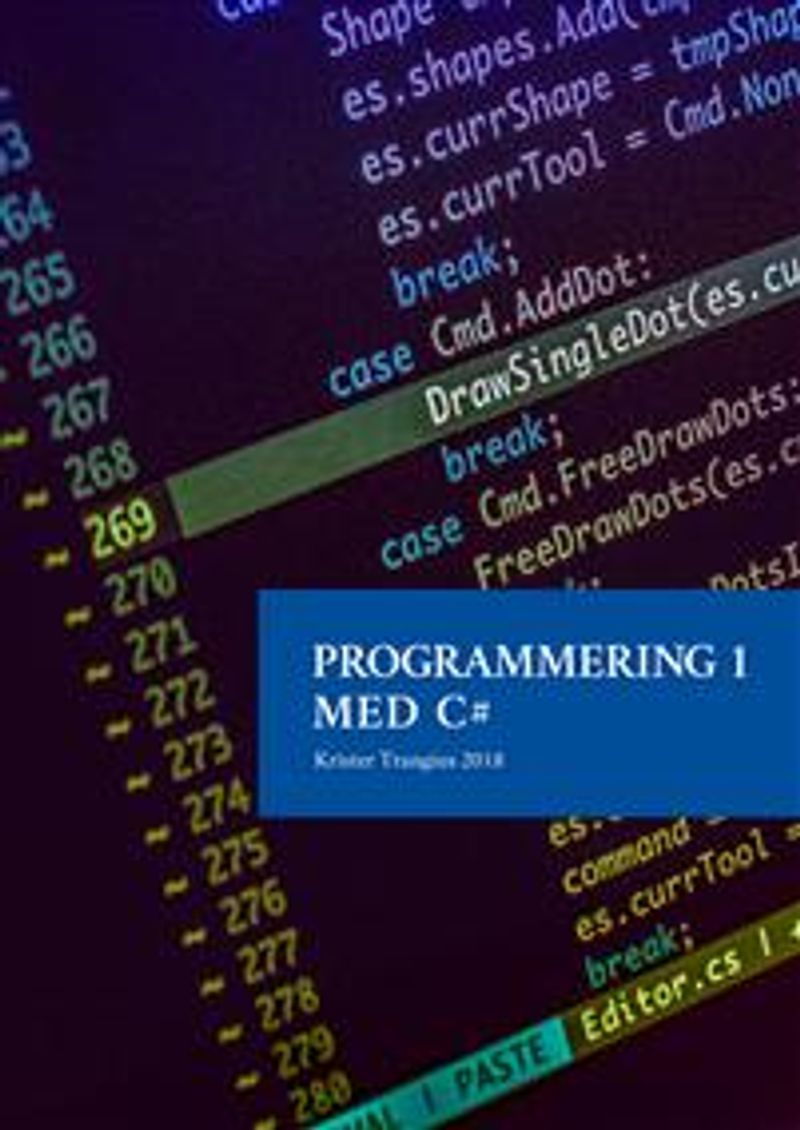 Programmering 1 med C# V2018 - Lärobok