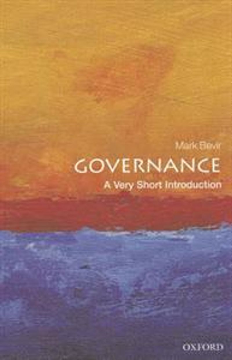 Governance: A Very Short Introduction