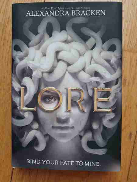 Lore - signed owlcrate first edition 