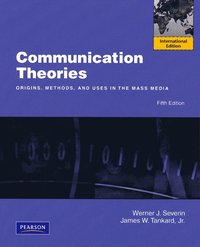 Communication Theory - Origins, methods and uses in the mass media