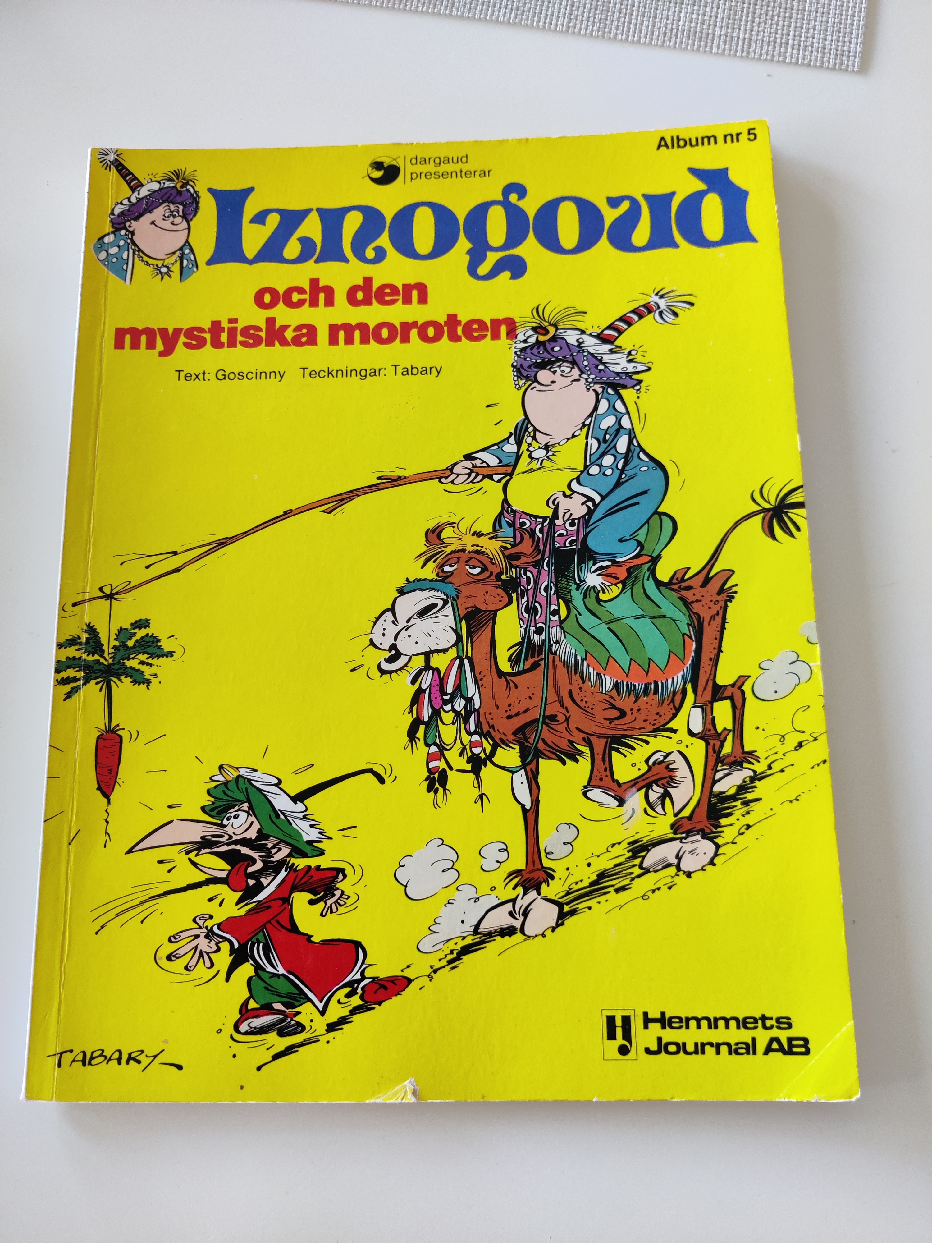 Iznogoud och den mystiska moroten nr5
