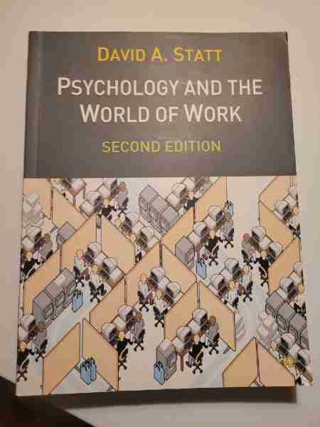 Psychology and the World of Work