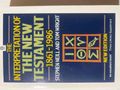 The interpretation of The New testament 1861 - 1996