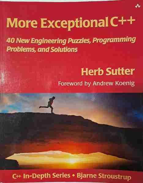 More Exceptional C++