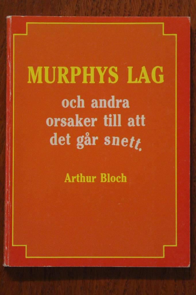 Murphys lag och andra orsaker till att det går snett