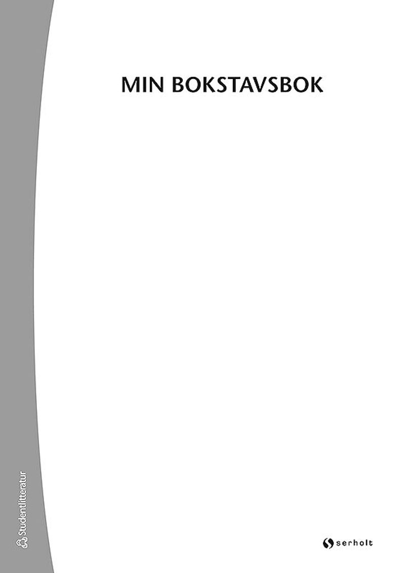 Min bokstavsbok utan tryck