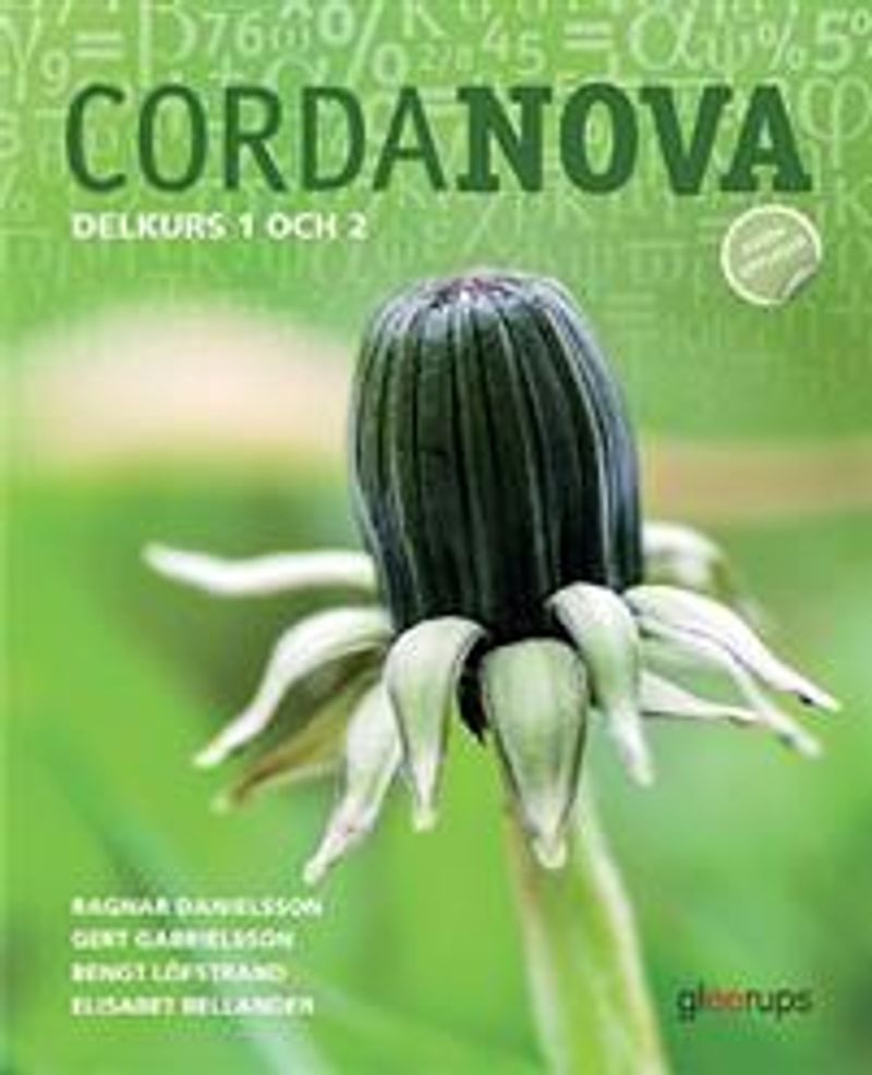 CordaNova delkurs1 1 och 2, elevbok