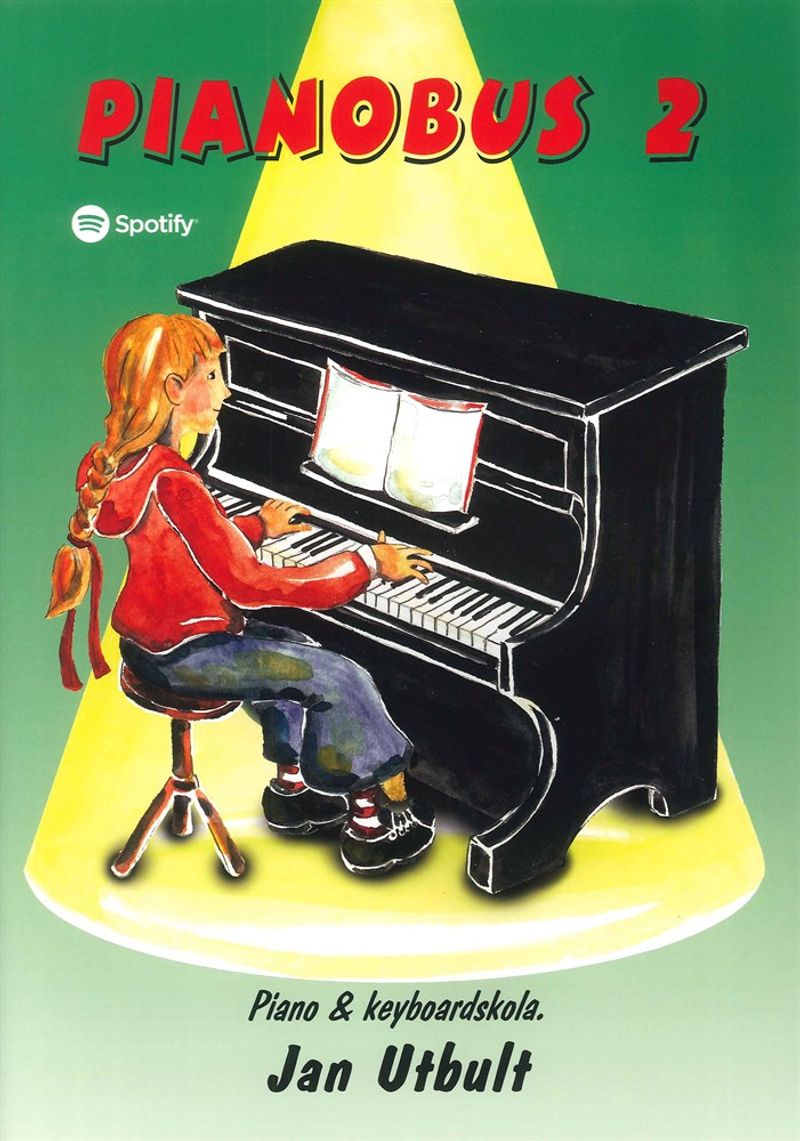 Pianobus 2 : nybörjarskola för piano &amp; keyboard