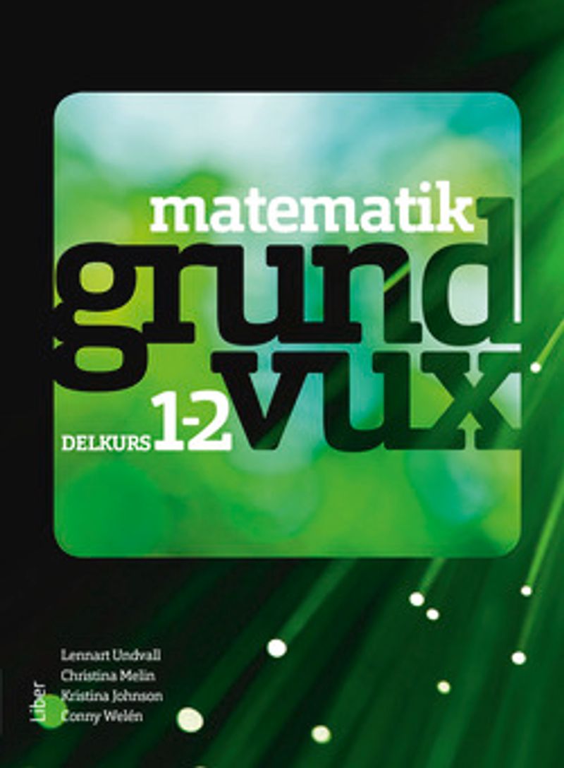 Matematik grundvux delkurs 1 och 2