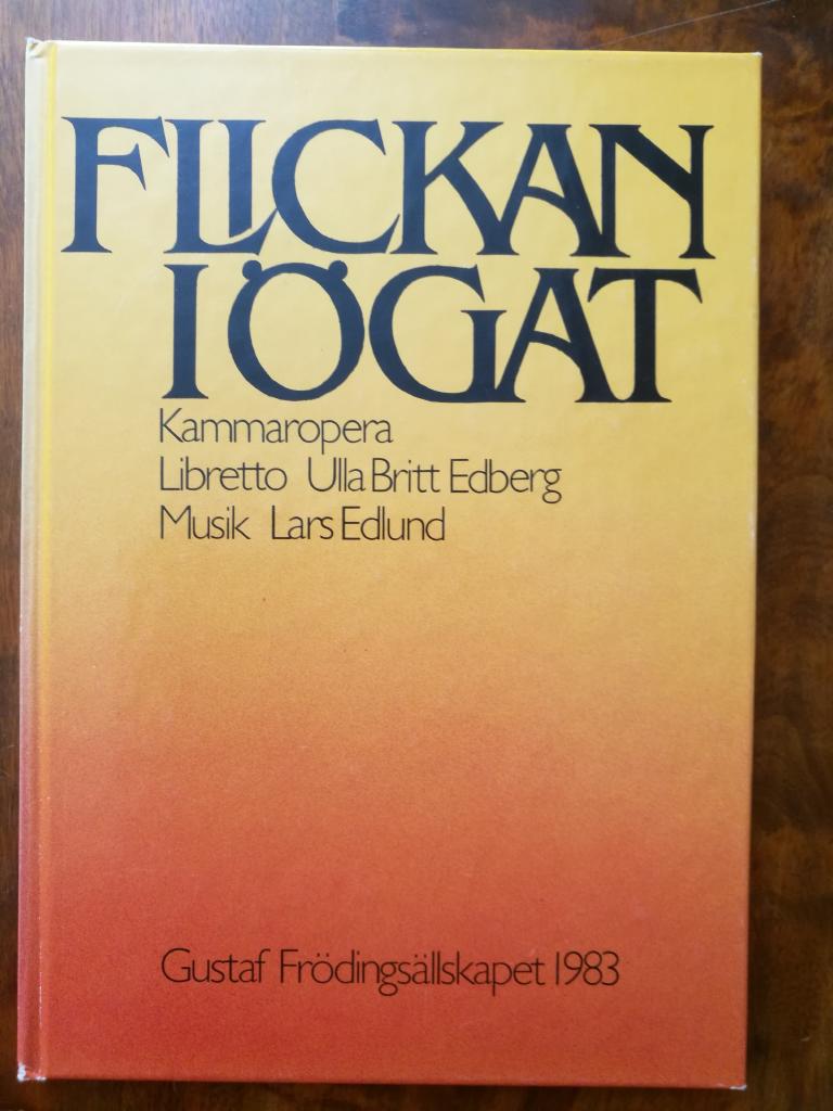 Flickan i ögat. Kammaropera