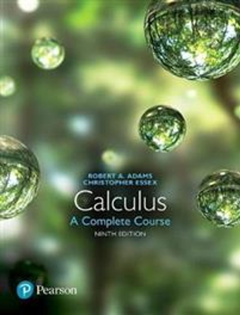 Calculus: a complete course (ninth edition)