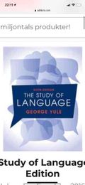 The study of language