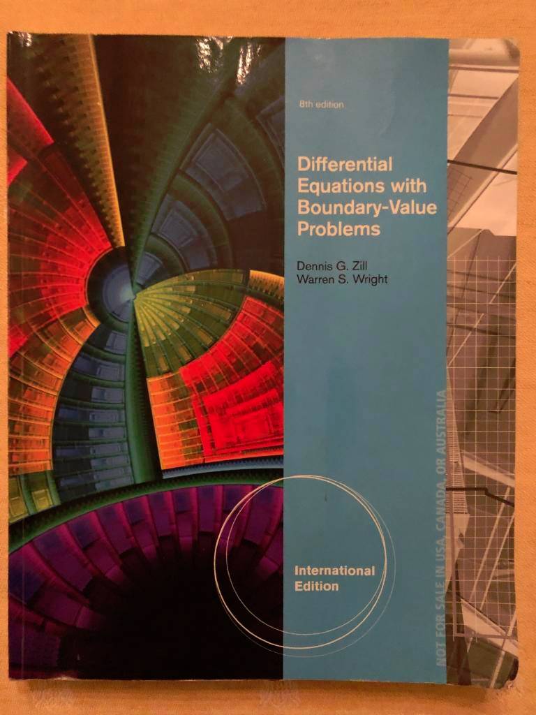 Differential equations with boundary-value problems