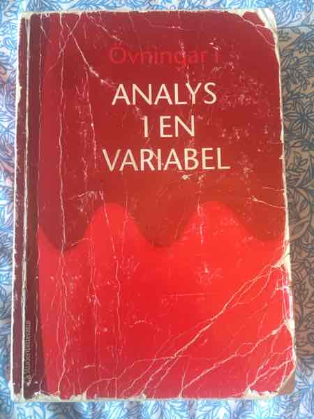 Övningar i analys i en variabel