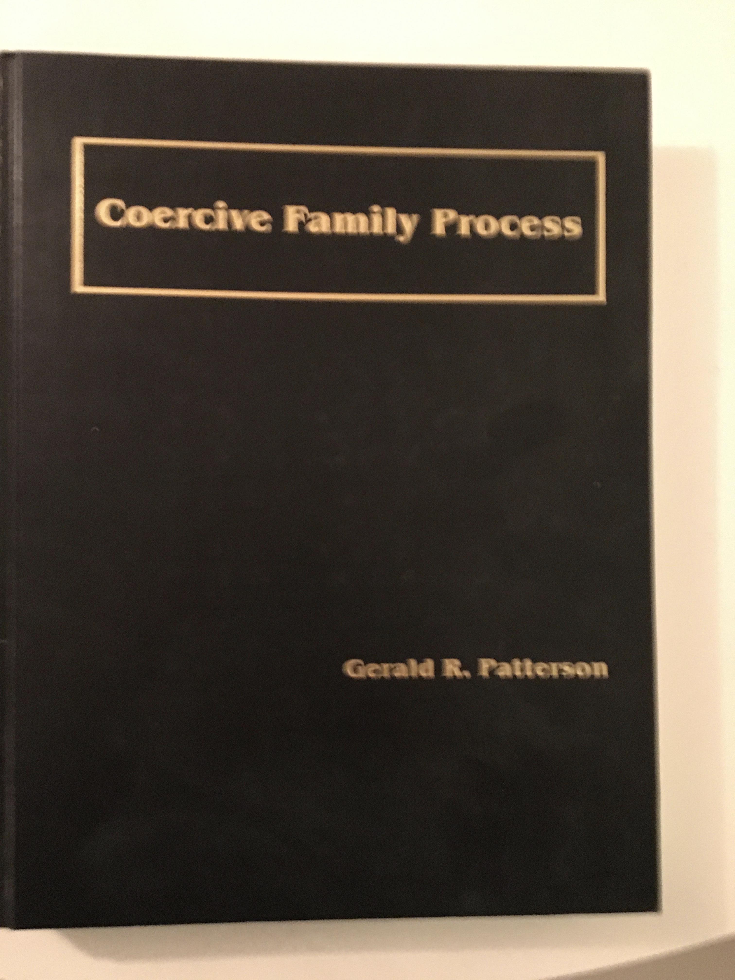Coercive Family Process