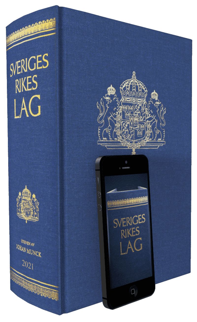 Sveriges Rikes Lag 2021 (klotband) : När du köper Sveriges Rikes Lag 2021 får du även tillgång till lagboken som app med riktig lagbokskänsla.