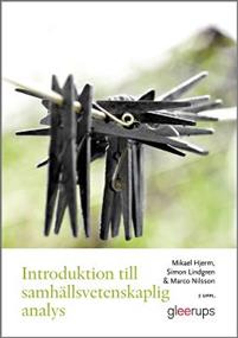 Introduktion till samhällsvetenskaplig analys, 2 uppl