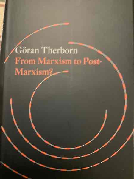 From Marxism to Post-Marxism?