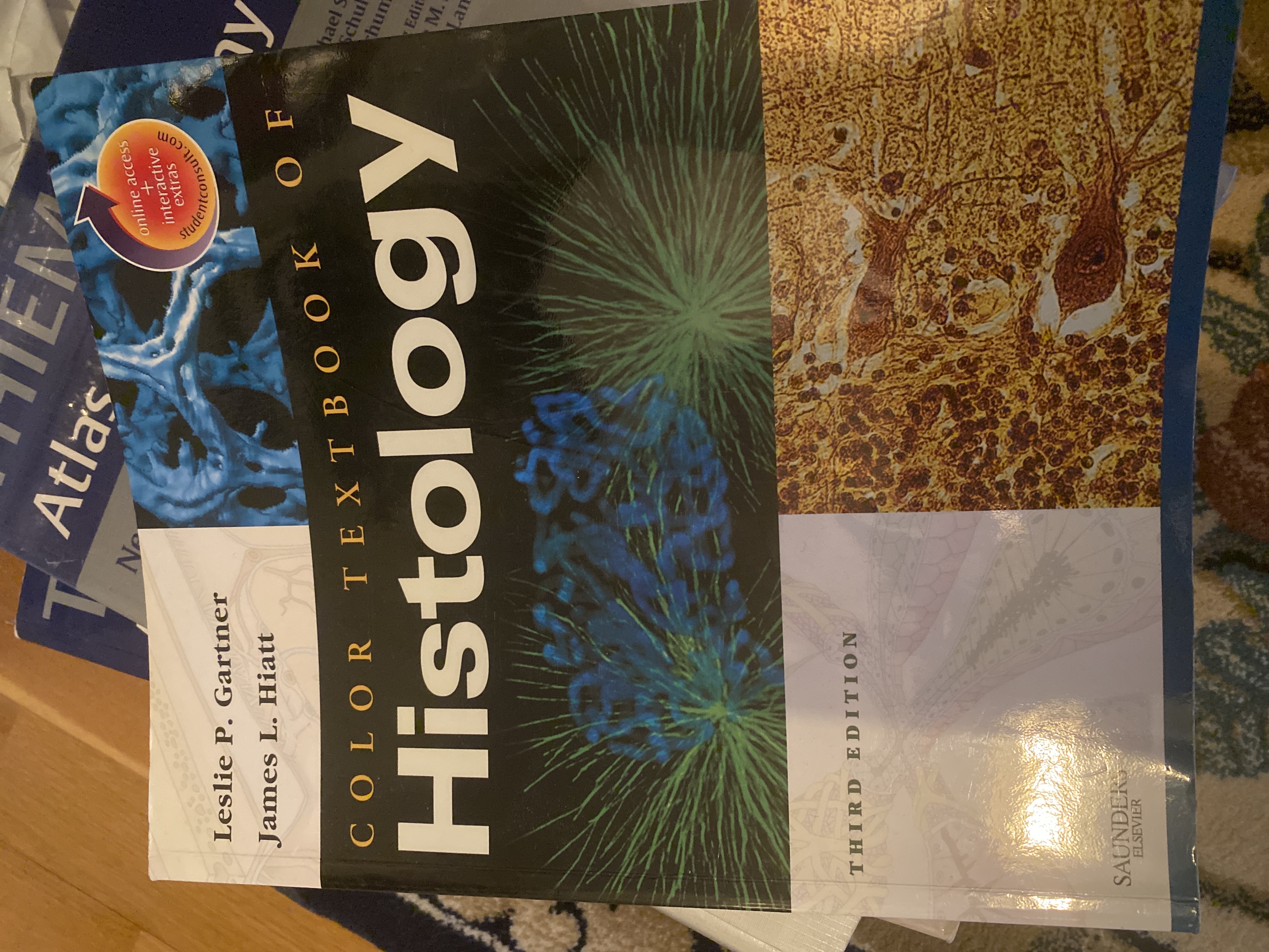 Color textbook of Histology, third edition 