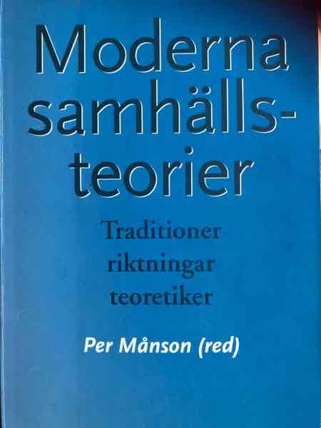 Moderna samhällsteorier