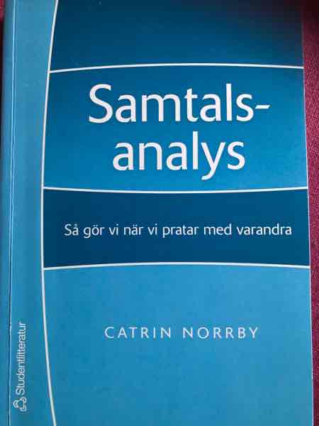 Samtalsanalys