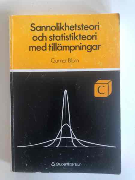 Sannolikhetsteori och statistikteori med tillämpningar