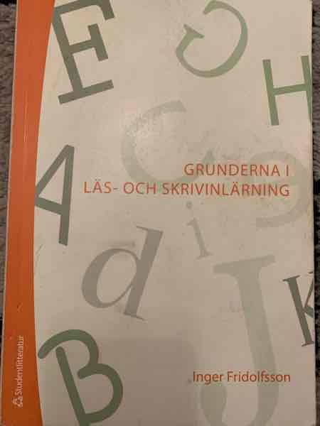 Grunderna i läs-och skrivinlärning 