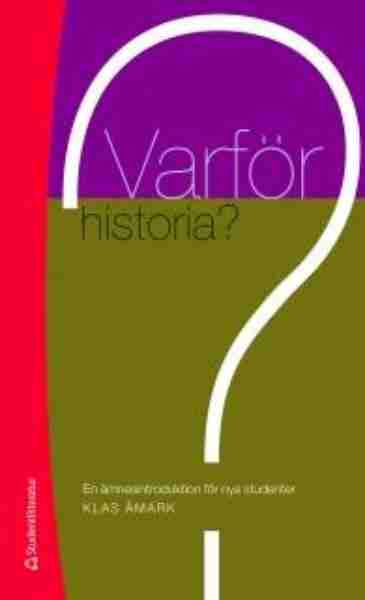 Varför historia