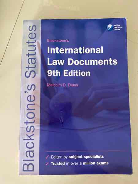 International Law Documents 9th Edition 