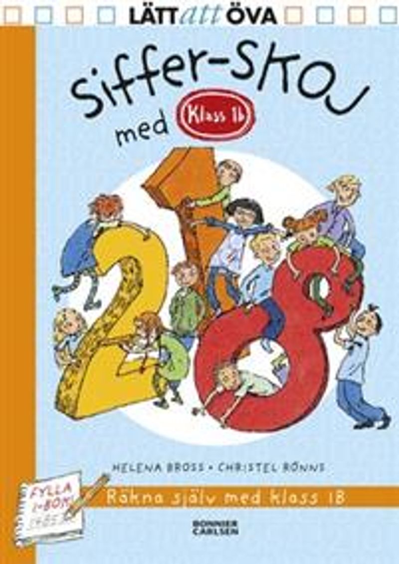 Siffer-skoj med Klass 1 b