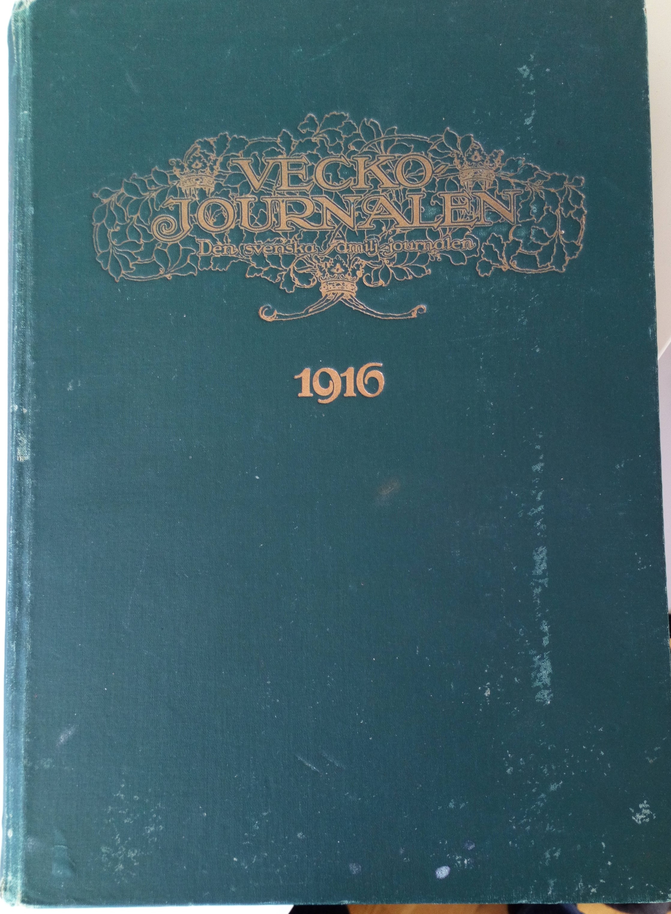 Veckojournalen 1916 Illustrerad tidning 