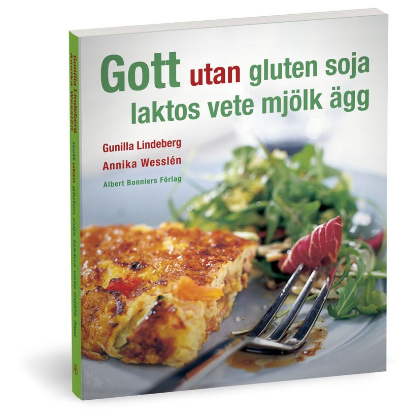 Gott utan gluten, soja, laktos, vete, mjölk, ägg